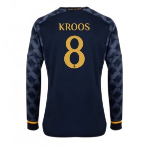 Real Madrid Toni Kroos #8 Udebanetrøje 2023-24 Lange ærmer